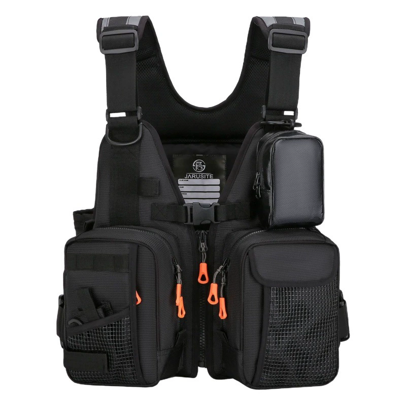 Jarest Outdoor Плавучий жилет Морской рыболовный спасательный костюм Рыболовный жилет Взрослый многофункциональный спасательный жилет для плавания