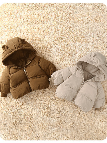 Cross-border spot children's clothing new children's cotton jacket for boys and girls, babies, small children's winter warm cotton jacket outerwear