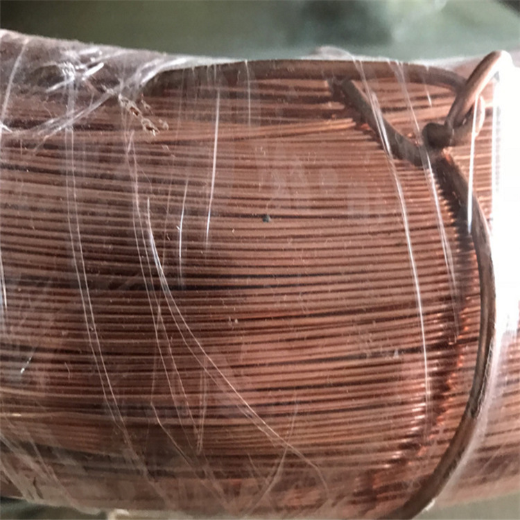 C1100紫铜线 镀镍铜线 TU2无氧红铜线材1.0 1.5 2.0 半硬铜线