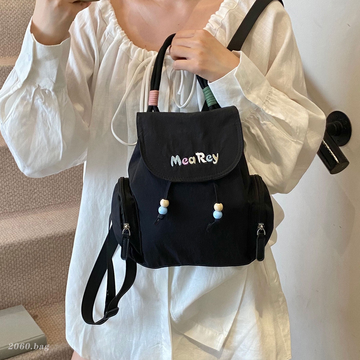 Mochila universal, mochila de clase, mochila de estilo pequeño, estilo coreano de viaje, nueva mujer ocio 2026