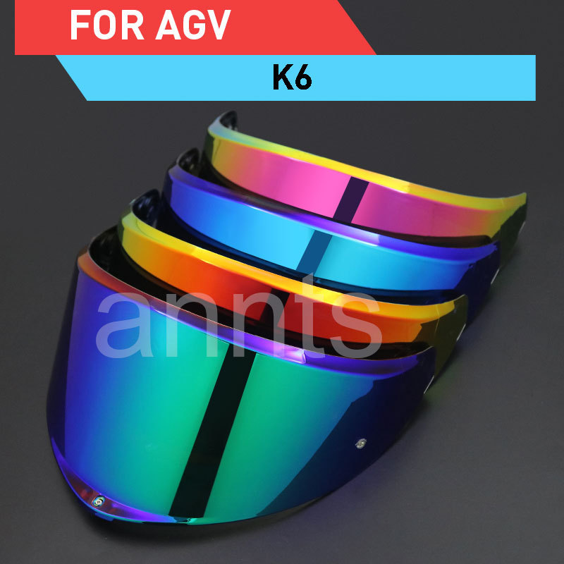适配AGV K6镜片k6  k6s机车头盔镜片车日夜通用头盔镜片|undefined
