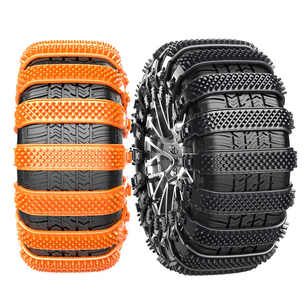Tire anti-skid chains, off-road vehicle tire anti-skid straps, emergency escape straps for snow and mud, universal wheel anti-skid straps