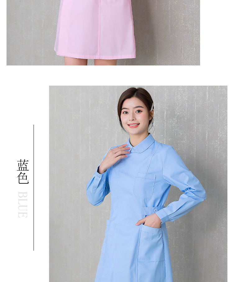 白大褂女长袖医生服医师护士服工装工作服短袖医学生实验室化学-阿里巴巴