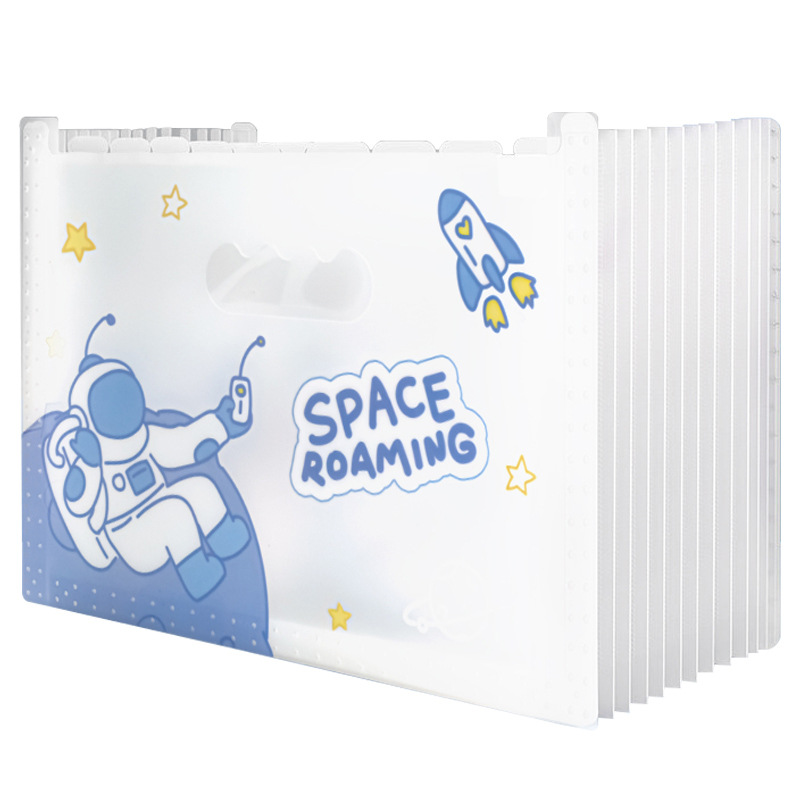 Carpeta de bolsa de órgano vertical multicapa para almacenar documentos de examen de estudiantes organizar y clasificar bolsa de almacenamiento telescópico