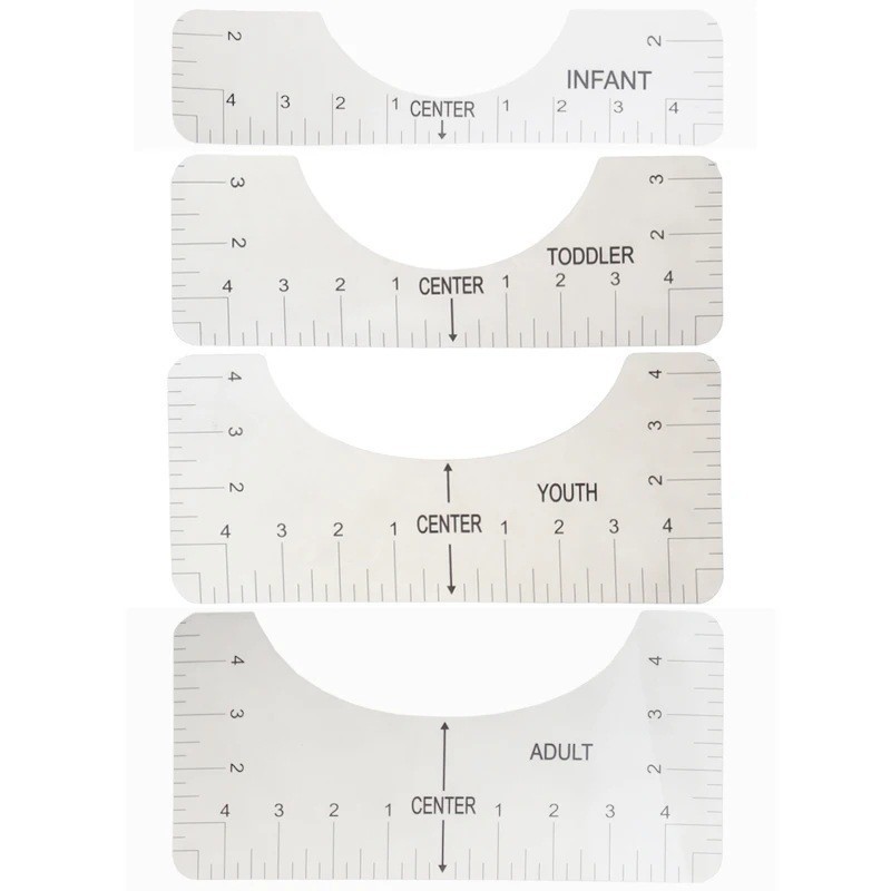 Diseño de prendas de vestir acrílico 90 ° regla de costura de tela de corte de tela doble regla de patrón de tela de corte