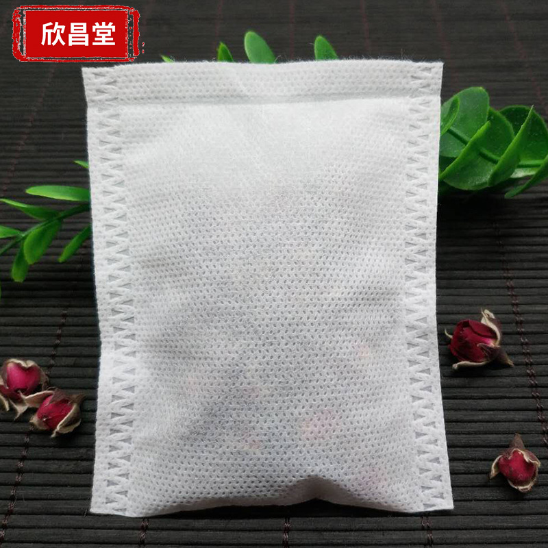 10*12cm无纺布热封煎药中药袋 调料咖啡包卤料过滤袋 泡茶茶包袋