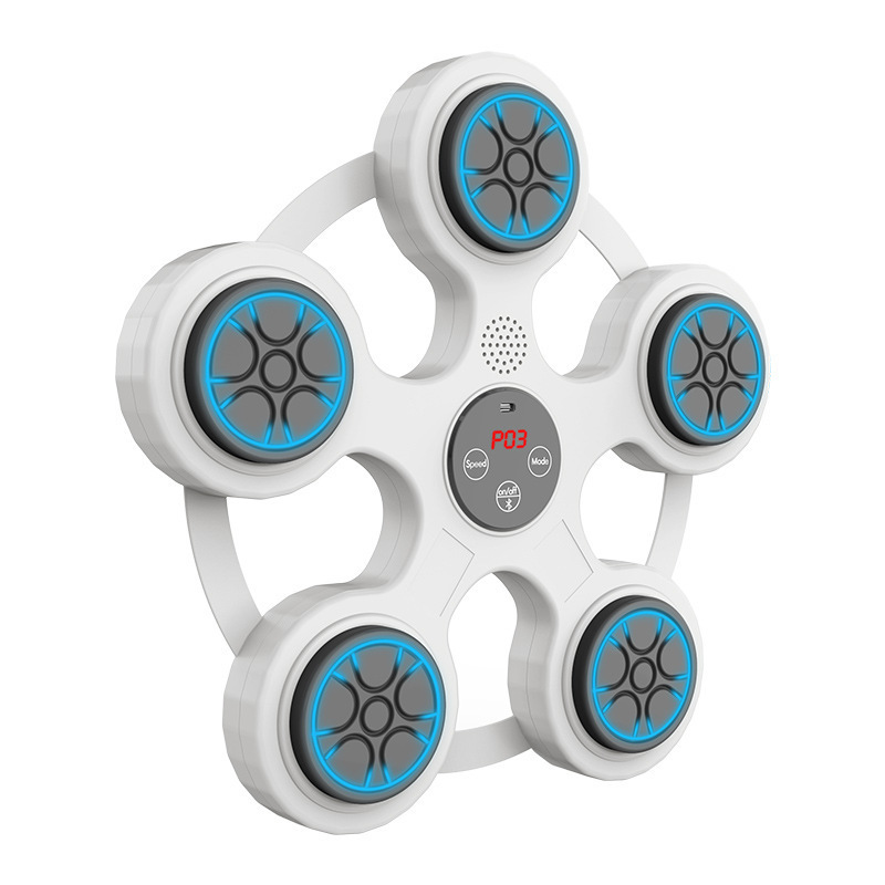 ボクシングターゲット Bluetooth 音楽ボクシングマシン減圧ボクシングターゲット反応トレーナーインテリジェントウォールターゲットホームトレーナー|undefined