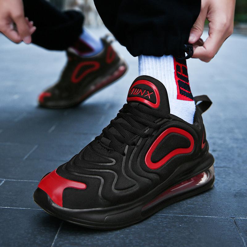 Zapatos para correr con colchón de aire de palma completa, zapatos para hombres, Sky Eye, transpirable y amortiguador, zapatos deportivos casuales al aire libre, hombres y mujeres, talla grande transfronteriza