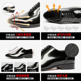 Туфли для кожаной обуви в английском стиле, ретро пиджак классического кроя, оксфорды, в британском стиле