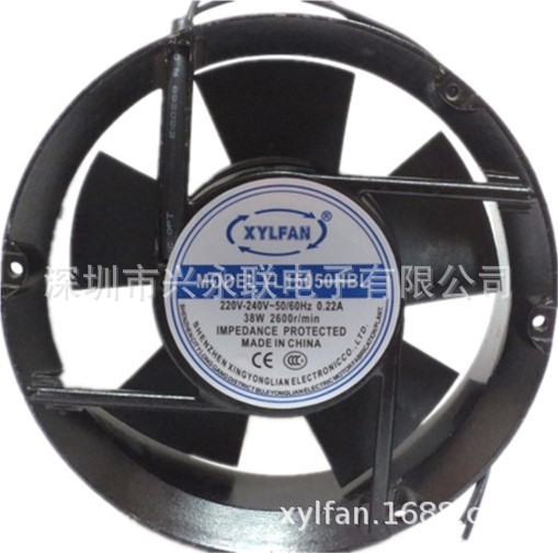 欢迎订购深圳兴永联各式机箱机柜使用的散热风扇圆形AC15050