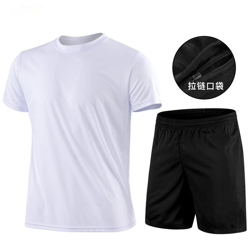 Camiseta deportiva hombre transpirable secado rápido entrenamiento