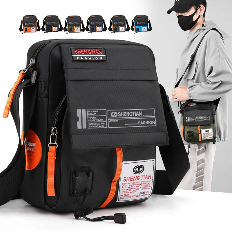 Приливная сумка для плеча мини-мужской рюкзак повседневная приливная сумка для студентов мужского пола простая дикая сумка на плечо легкая сумка для плеча