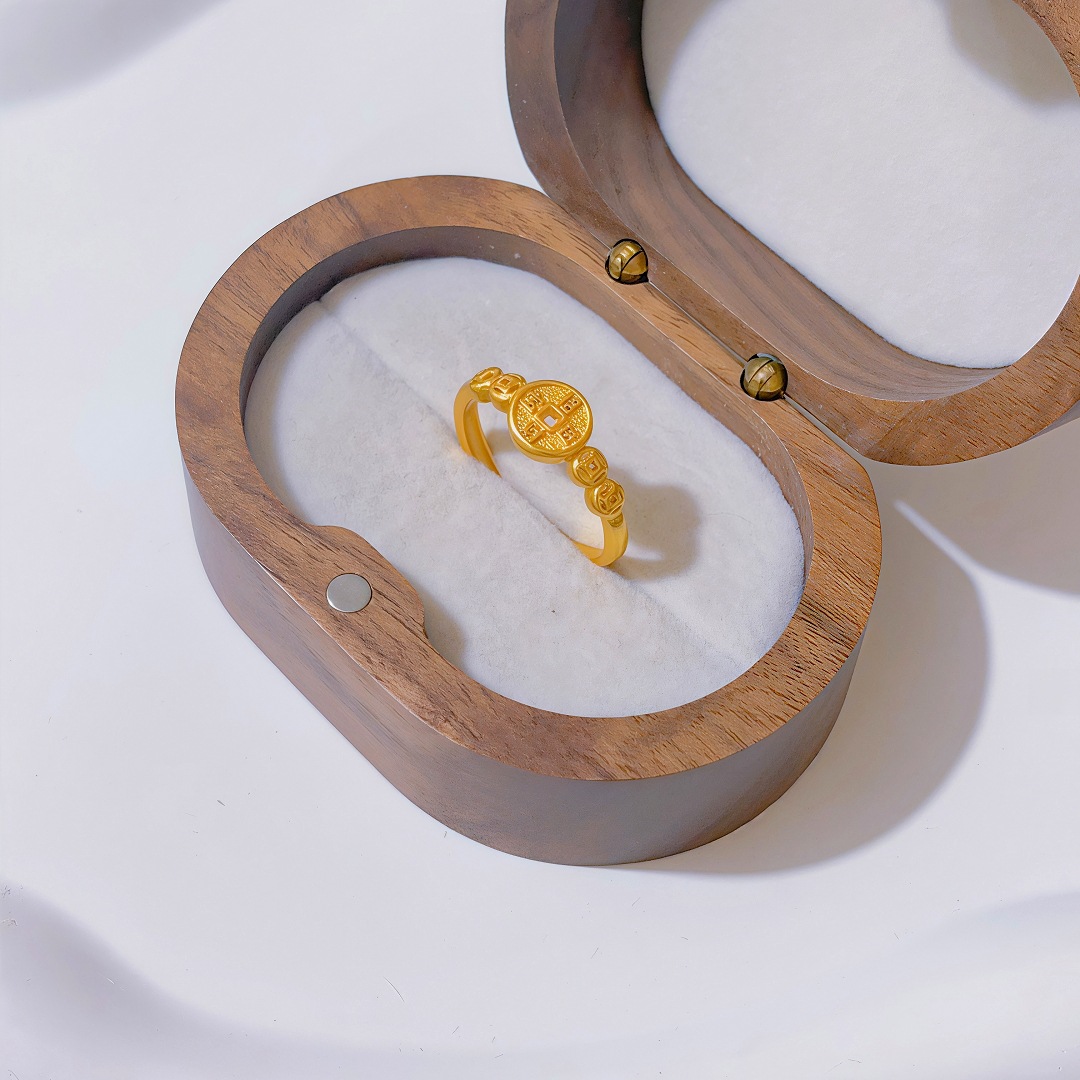 Coins, ring, for luck