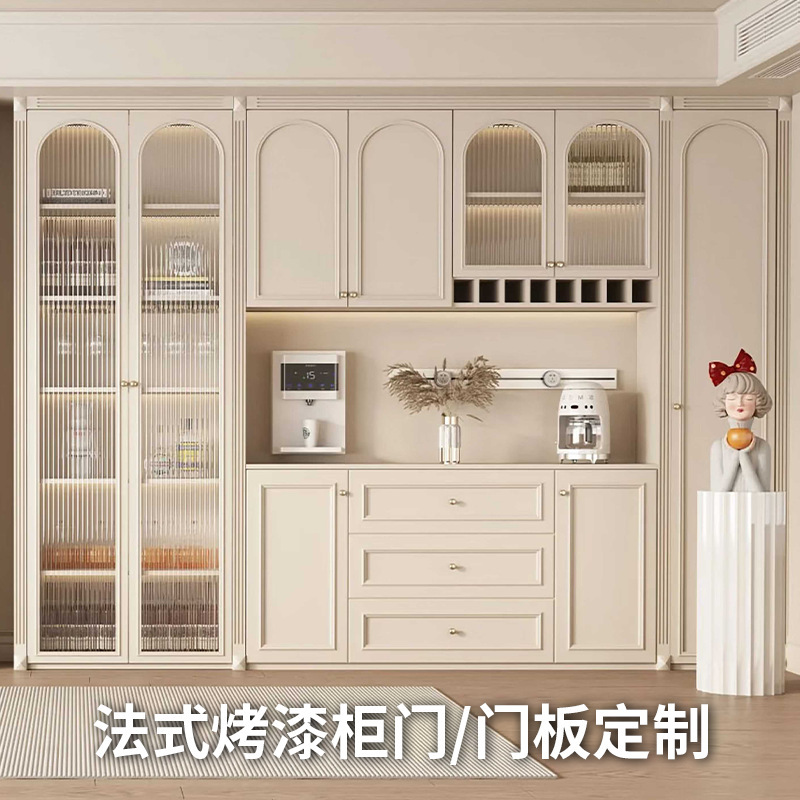 Manufacturer of Custom-Made Background Wall Panels, Bedroom Wardrobe Integrated Door Panels, French-Style Minimalist Lacquered Cabinet Doors Manufacturer of Custom-Made Background Wall Panels, Bedroom Wardrobe Integrated Door Panels, French-Style Minimalist Lacquered Cabinet Doors