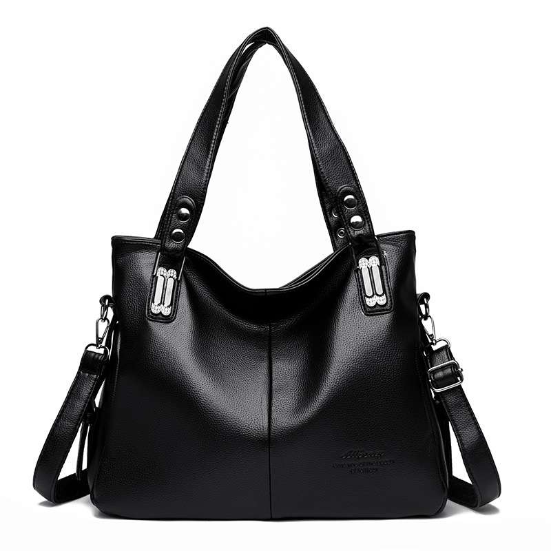 Borsa a spalla da donna grande capacità con tasche multiple_voghion.com