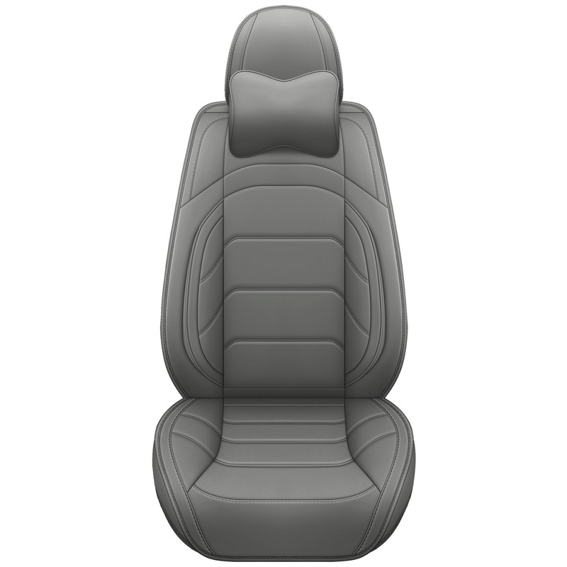 Five-Seat Car Seat Cushions, Fully Enclosed, Suitable for All Seasons, Full Leather Car Seat Covers, Wear-Resistant and Dirt-Resistant Leather Car Seat Cushions