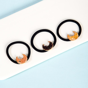 Natural moon crystal hair accessories pink crystal hair rope new Chinese style headwear crystal hairpin handmade accessories wholesale