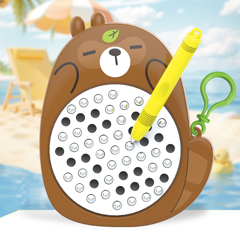 Animales pequeños creativos, frutas, bolas de acero magnéticas, tablero de dibujo, llavero, colgante para estudiantes, juguetes divertidos y prácticos, regalos al por mayor