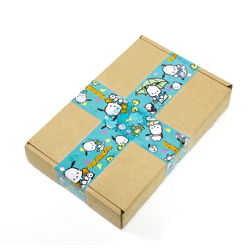 Pacha perro dibujos animados cinta de sellado expreso embalaje sellado papel adhesivo lindo moda gran rollo de cinta al por mayor en stock