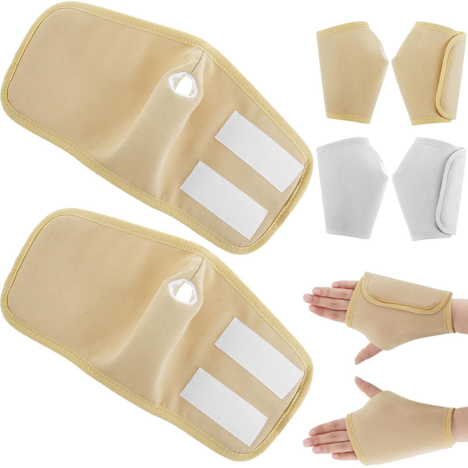 A pair of wrist bags