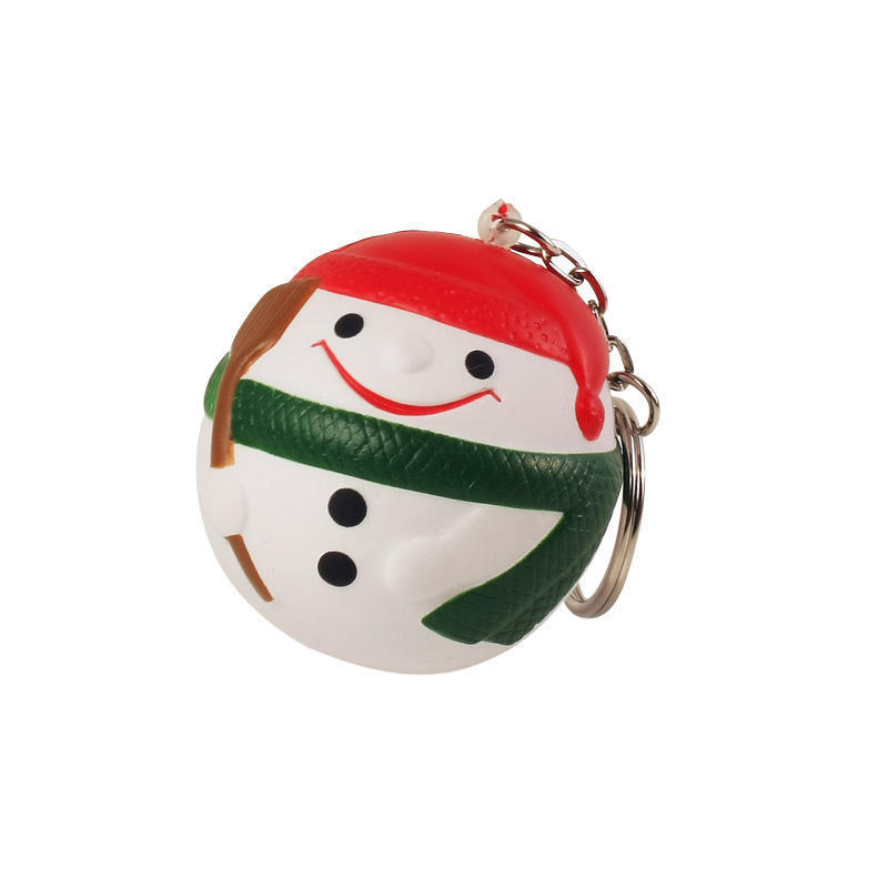 snowman-stress-ball-keychains1