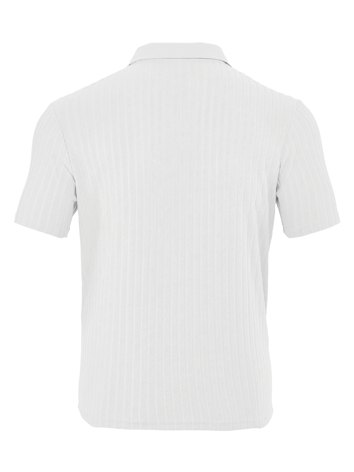 Veste homme rayée en tissu jacquard casual pour l'été_voghion.com