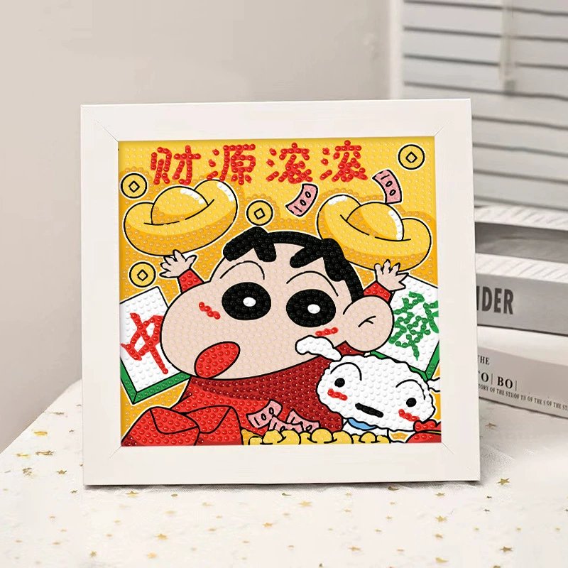 Набор для алмазной вышивки (Sanrio) Пикачу в раме, 17×17 см, комплект для полного стежка DIY