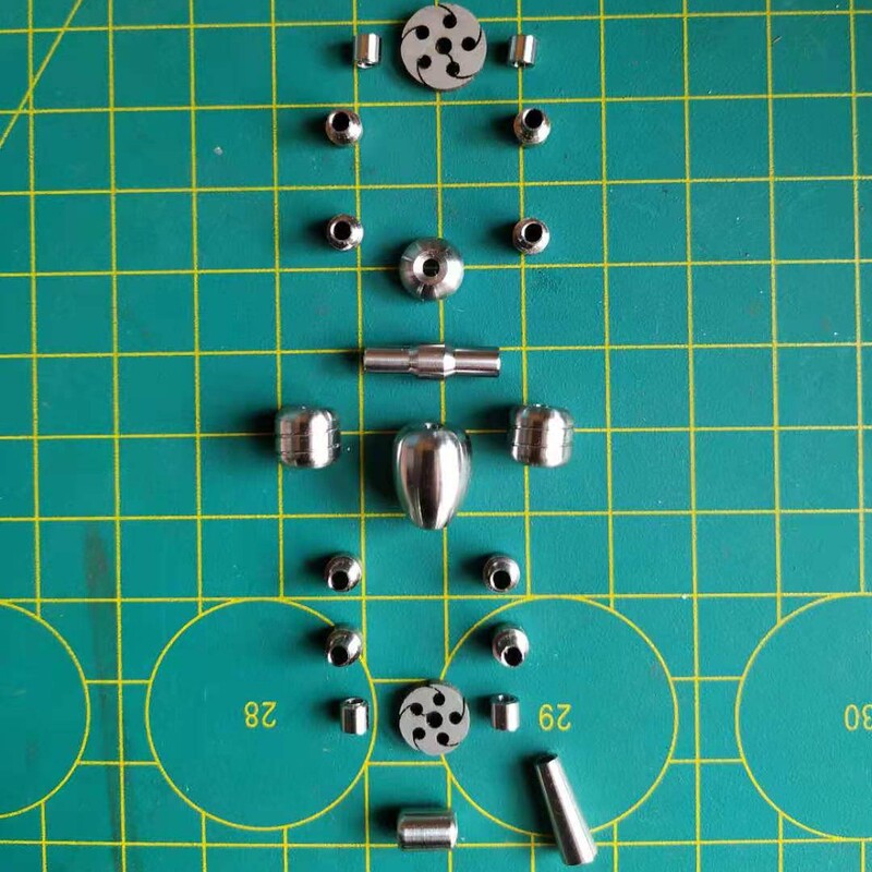 Bird Keychain Accessories Material DIY Handmade Jewelry Stainless Steel Bamboo Vase Bucket Beads 304 Accessories