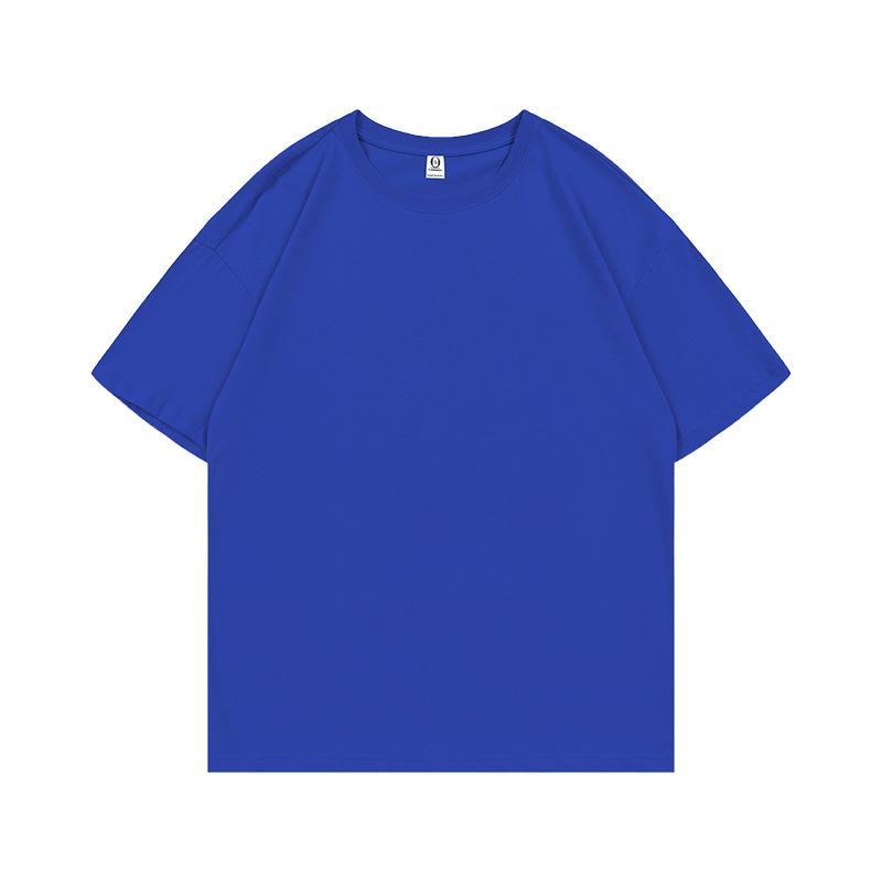 230g de peso pesado, talla europea, herramientas de manga corta, ropa de trabajo, ropa de trabajo, camisa publicitaria, camiseta de algodón con cuello redondo, logotipo impreso personalizado