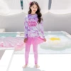 5024 letters purple skirt