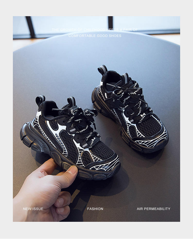 Modni copati za zgodnjo pomlad 2023 za fantke in deklice, prosti čas, vsestranski, trendovski športni copati, tekaški copati, za otroke od 2 do 12 let_voghion.com