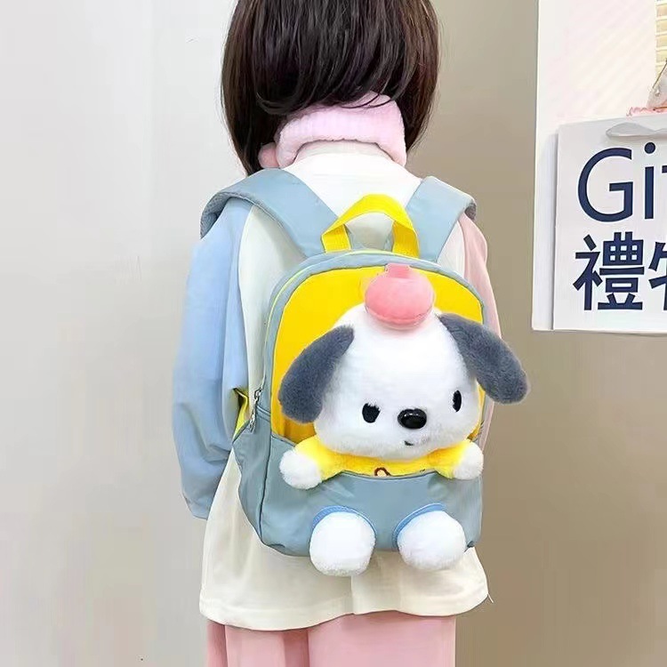 3D unicornio estereoscópico mochila juguete de peluche jardín de infantes caricatura lindo mochila pequeña mochila ligera