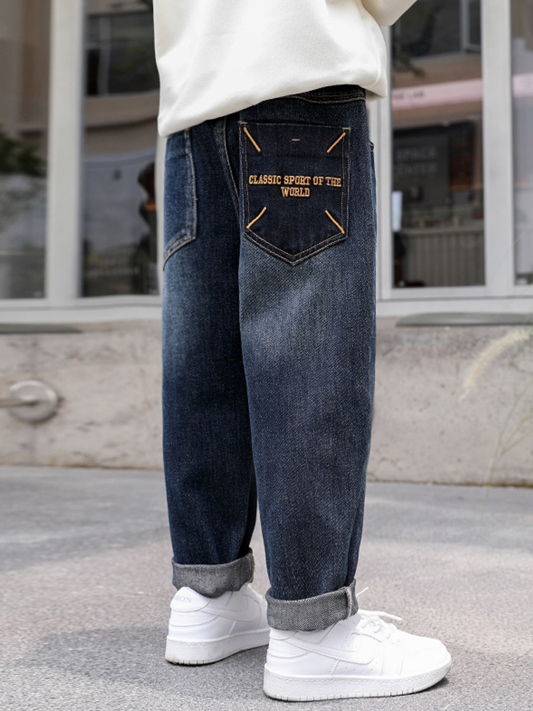 Autumn jeans for boys
