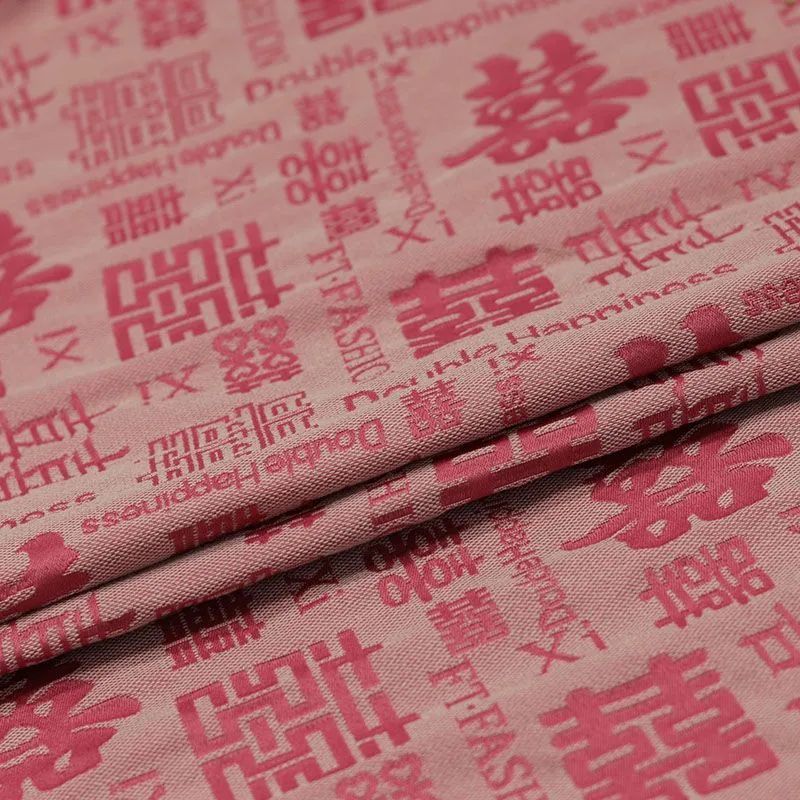 Bodas festivas tela de mesa doble caracter explosivo embalaje de boda bolsas de caramelo de boda doble tela de caramelo