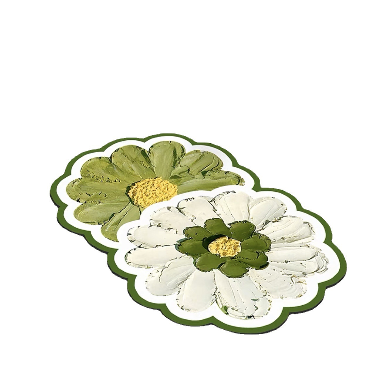 Alfombra de piso de baño de flores de forma especial alfombra de pie de puerta de baño alfombra de baño absorbente antideslizante resistente a las caídas estera suave