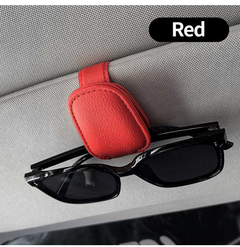 Cross-Border Car Glasses Clip Multifunctional Car Sun Visor Storage Clip Glasses Holder Car Sunglasses Clip Interior Supplies