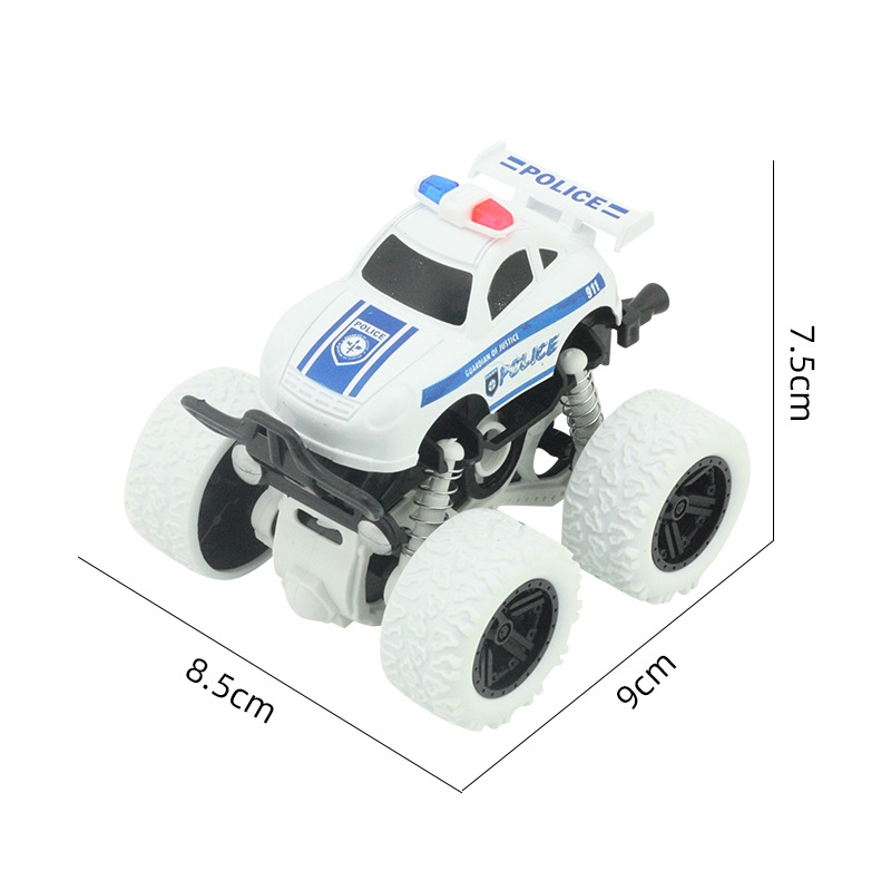 Juguete para niños tracción en las cuatro ruedas truco de inercia modelo de vehículo todoterreno niño juguete graffiti puesto de coche resistente a la caída al por mayor