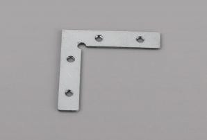Conector plano de 90 grados/pieza (incluido el tornillo hexagonal)