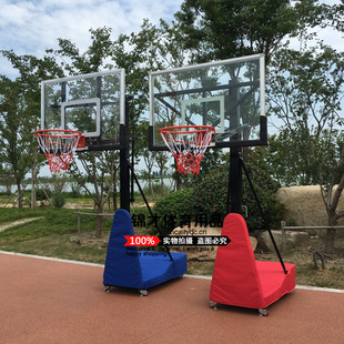 Adult Standard Outdoor Sports Liftable Mobile Basketball Stand Floor-Standing Kidsren's Kindergarten Home School