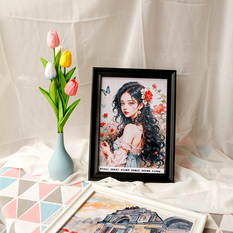 European-Style Small Photo Frame Table Hanging Wall Retro European Classical Multi-Color Picture Frame Table Stereo Decorative Ornaments European-Style Small Photo Frame Table Hanging Wall Retro European Classical Multi-Color Picture Frame Table Stereo Decorative Ornaments