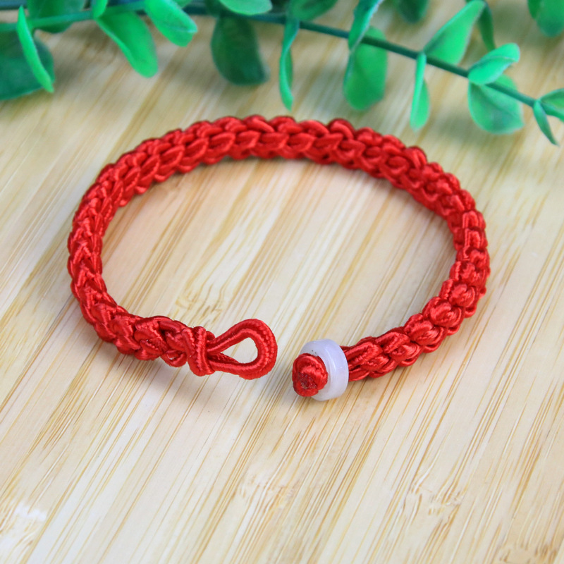 Woven ethnic birthday charm handmade for men and women