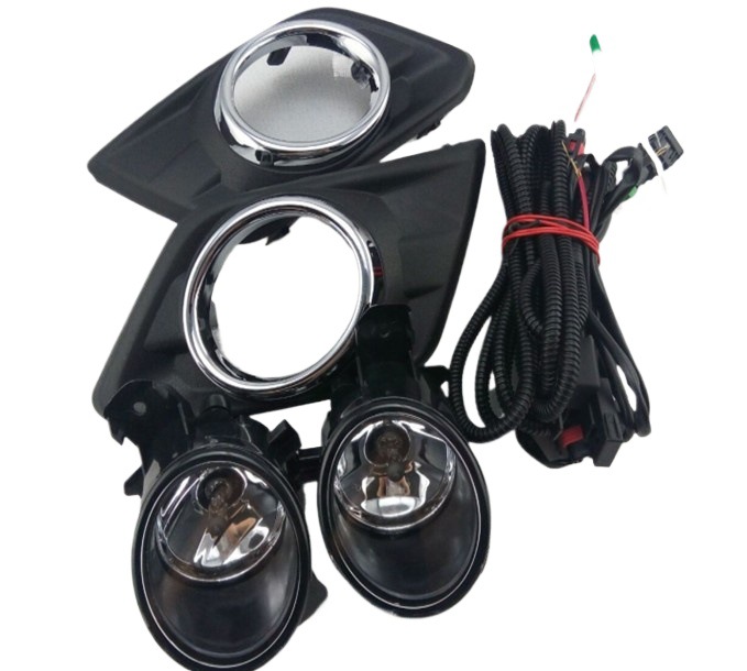 Nissan Qijun lámpara de niebla especial nuevo qijun frente antiniebla lámpara modificada LED niebla marco