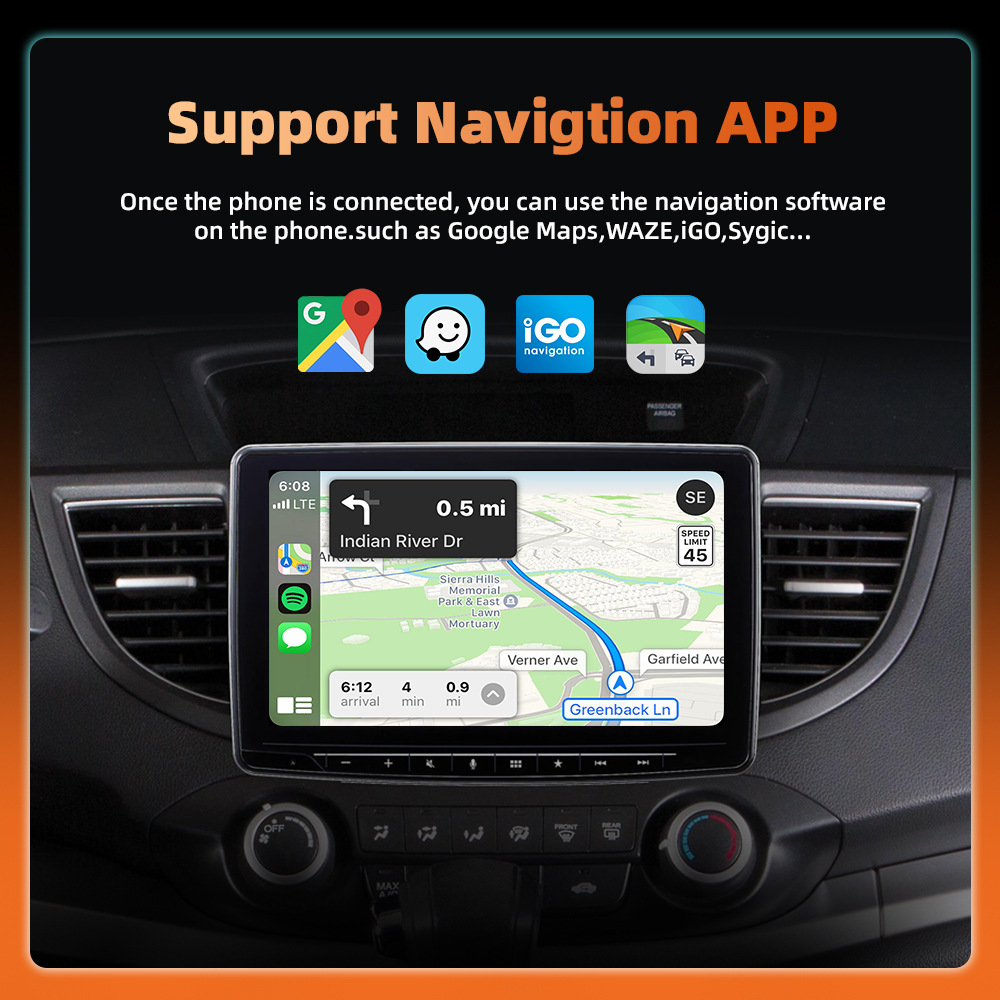 New Hot-Selling Wired-To-Wireless Carplay Box/Android Auto Two-In-One Adapter Car Connectivity Box