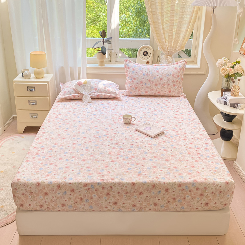 Fitted Sheets, Diaper Pads, Sheets, Baby and Children's Washable Bedspreads, Fitted Sheets, Waterproof Summer Breathable Dustproof Bed Covers, Cross-Border