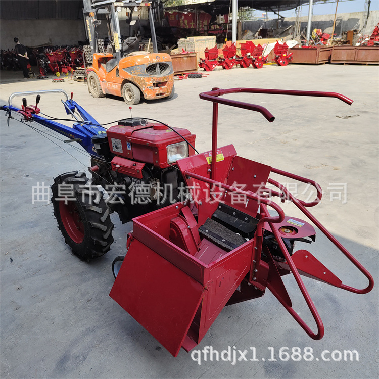 柴油苞米收获机 收玉米棒子机 单垄玉米收割机