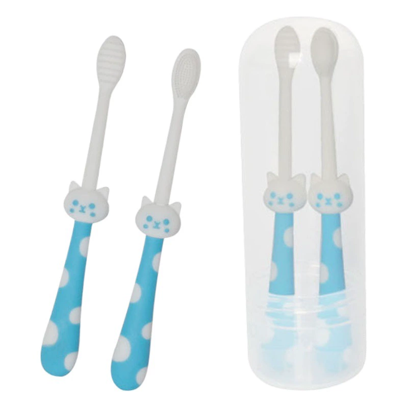 Силиконовый набор зубной щетки для домашних животных кошачий чистящий язык расческа собачий собачий чистящий рот устраняет неприятный запах изо рта