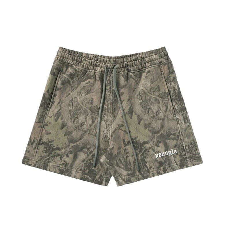 Men's Quick-Dry Sports Pants, Loose Fit, Trendy Brand Casual Shorts, High Street Running, Basketball, Outdoor Casual Versatile Shorts