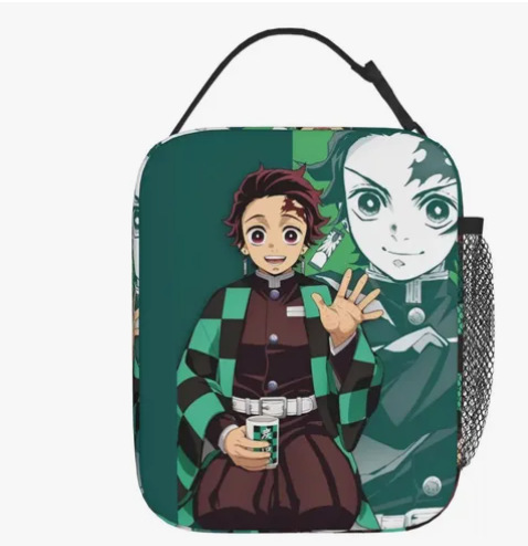 Minecraft Bolso de comida para estudiantes de primaria Minecraft Bolso de hombro portátil para niños Caja de aislamiento Bolsa de almuerzo portátil de campo
