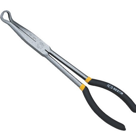 鹰之印11寸 16寸圆孔夹持钳 11寸16寸O型夹持钳弯嘴钳10611 10612