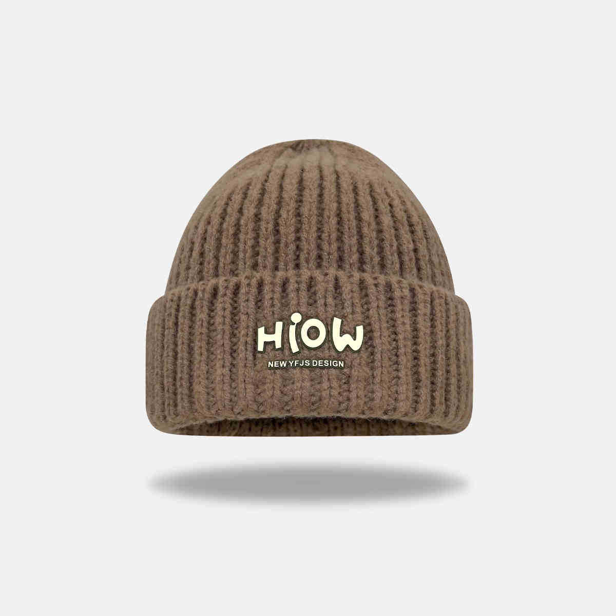 Sombreros de punto para mujeres de otoño y invierno marcas de moda japonesas etiquetadas calientes sombreros de lana mostrando la cara de estudiantes de primaria pareja sombrero frío universal